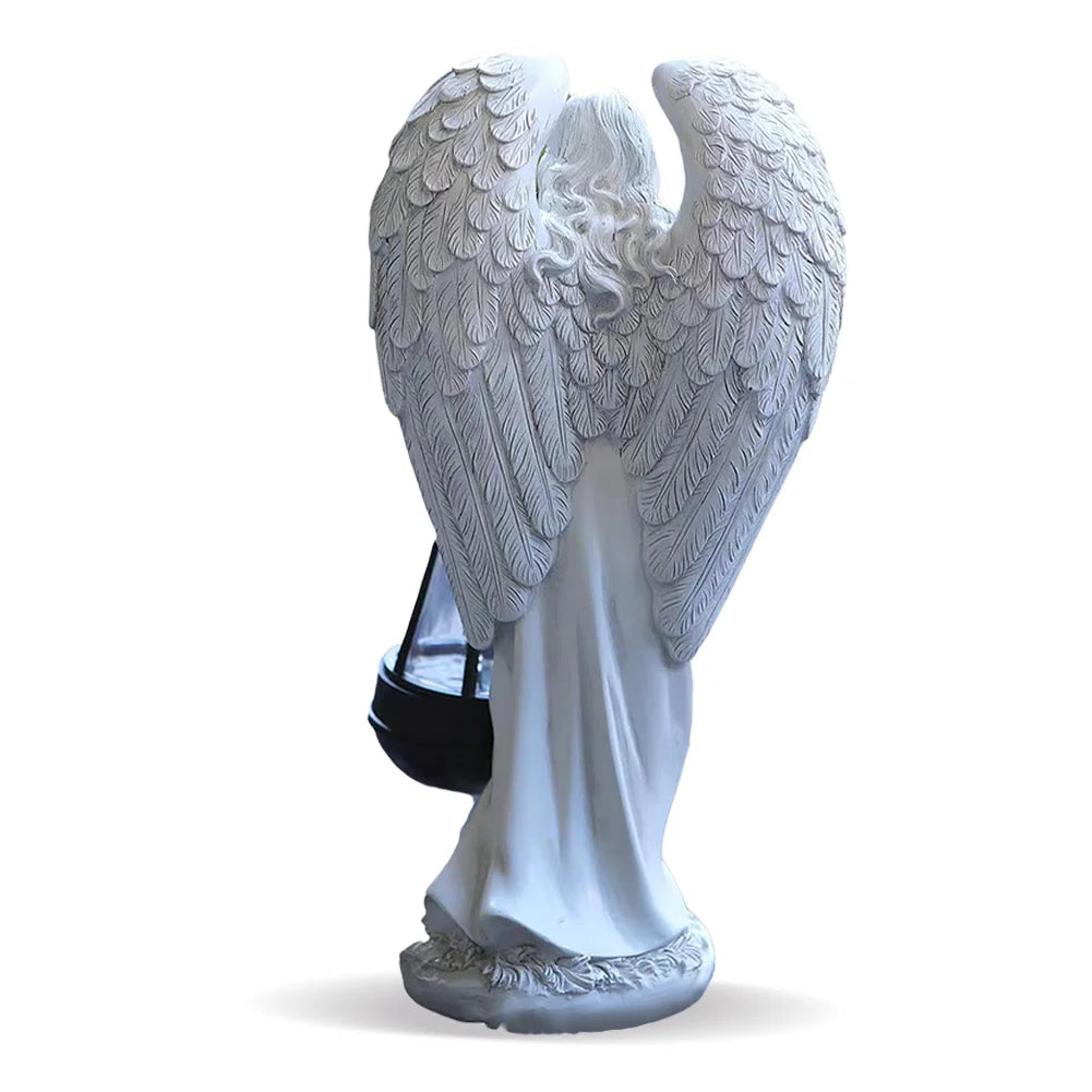 Solar Powered Decorative Angel Lantern